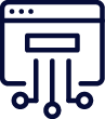 Icono Extracción, transformación y carga de datos (ETL).