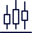 Icono Creación de indicadores clave a medida.
